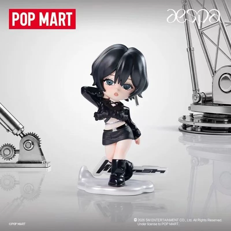 POP MART Aespa Collectible Series Figure Blind Box K‑pop Idol Mini Figure with Base Desktop Display Ornament Collectible Gift - view 2