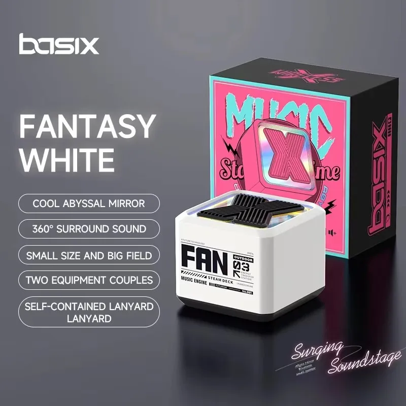 

Mini Bluetooth Speaker Mini Portable Stereo Surround Wireless Speaker with Loud Stereo Sound Outdoor Sound for Child Gift