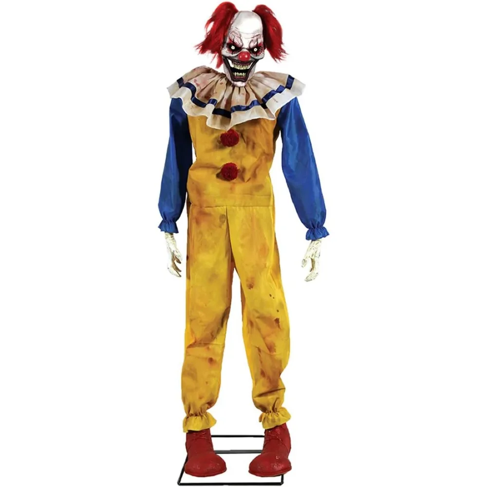 

Twitching Animated Halloween Prop Animated Lifesize Poseable Haunted House Freight free