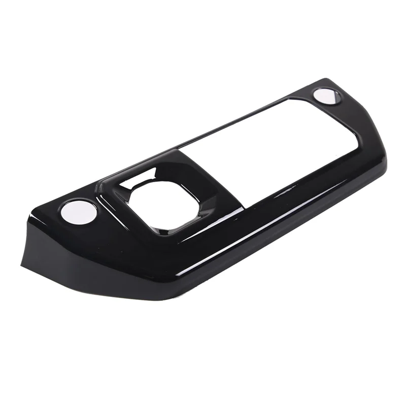 

For Land Rover Defender 90 110 2020-2023 LHD Center Console Gear Shift Panel Frame Cover Trim Replacement Parts Glossy Black