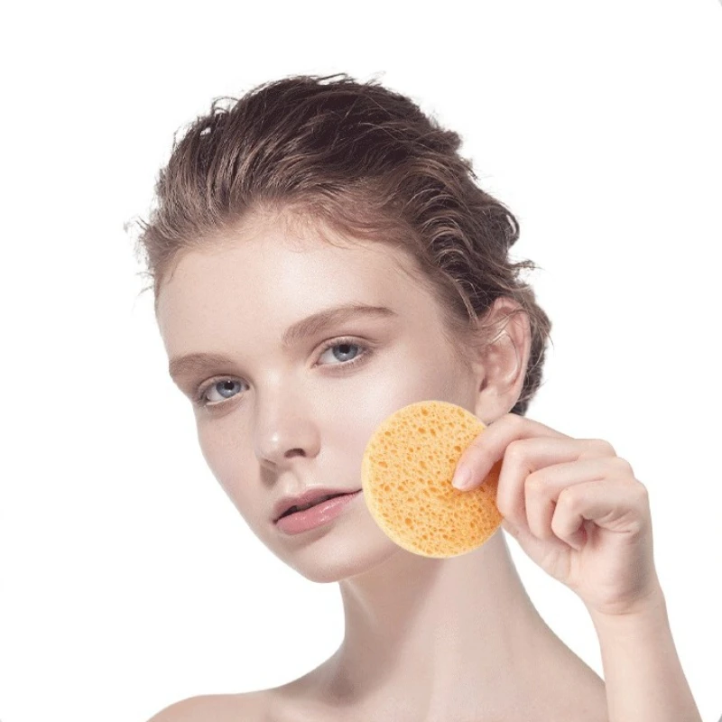 Esponjas de hidroterapia cosmética adecuadas para limpieza diaria, 5 esponjas faciales comprimidas, eliminación de maquillaje y exfoliación