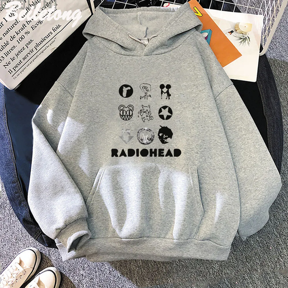 

Winter Fashion Men Radiohead Hoddie Oversized Autumn Casual Sweatshirt Graphic Funny Print Pullovers Long Sleeve Male Sweatshirt