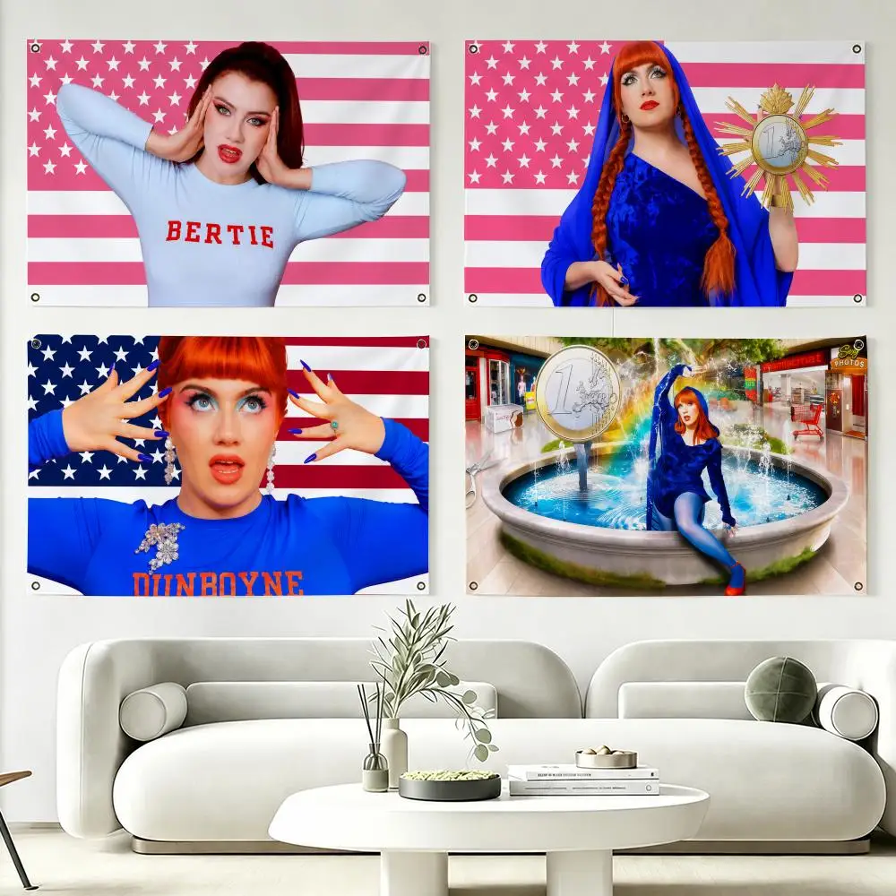 C-cMAT Rapper Singer Flags Flag Suitable For Party Club Outdoor Interior Wall Art Decoration Banner Gift