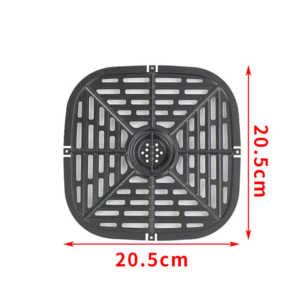 Air Fryer Accessories Non-Stick Steamer Pad Baking Inner Cooking Mat Pizza Plate Grill Steaming Racks