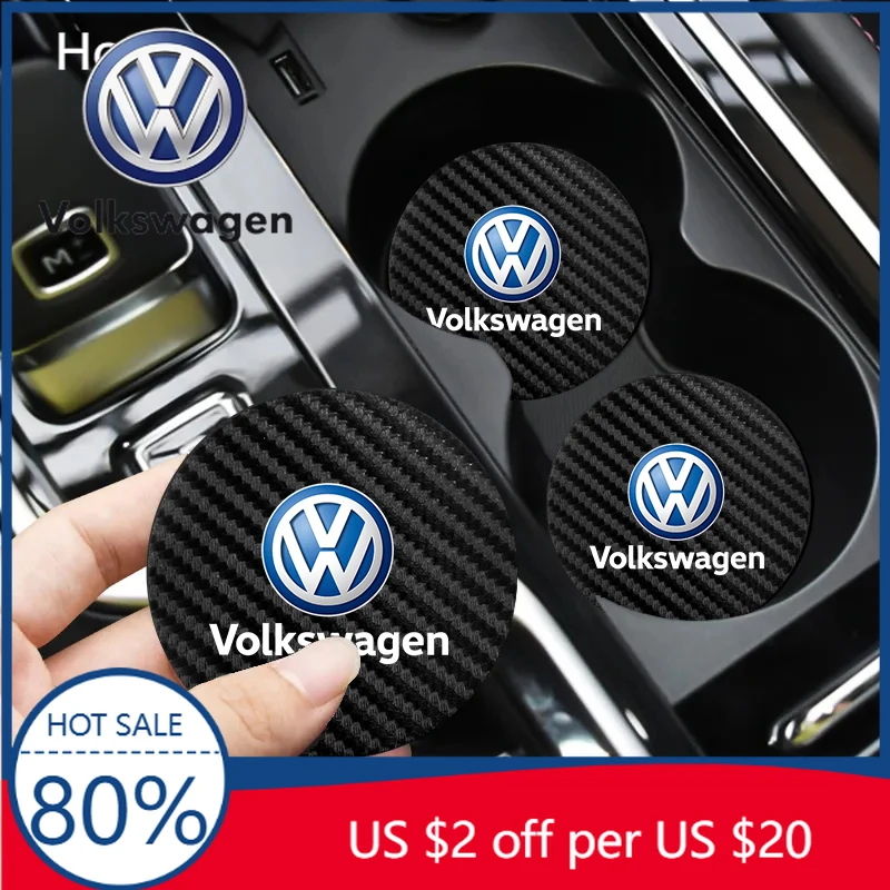 

Колпачки для стержней клапанов, 2 шт., кожаные подставки, противошумная подушка для чашки с водой, подушка для Volkswagen Beetle T-ROC Tiguan Passat Golf Polo Touar