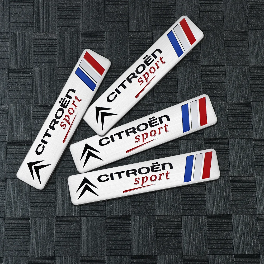 �y�Z�[�����zCar Accessories 3D Metal Alloy Car Motorsport Logo Body Trunk Stickers for Citroen C1 C2 C3 C4 C4L C5 C6 C7 C8 C-ELYSEE Berlingo
