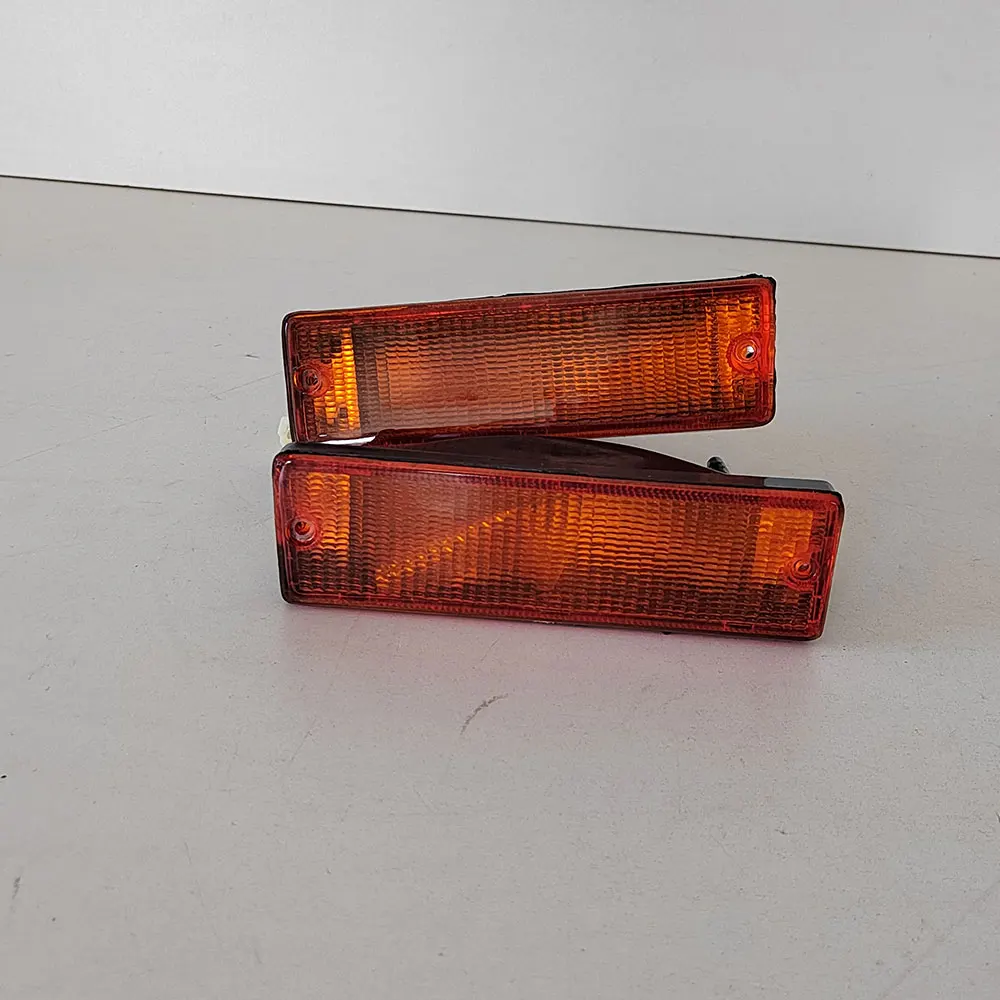Pair Fog Bumper Foglights For Nissan Terrano Pickup 1988-1995 Datsun Fog Light Driving Lamp B617560G00 B617060G00