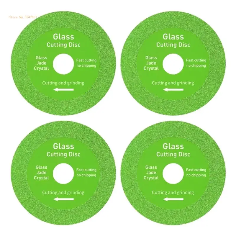 Glass Cutting Disc Diamond Cutting Disc for Angle Grinder Glass Ceramic Diamond Marble Crystal Cutting Wheel Dropship