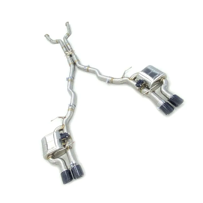 

Exhaust for BMW M5 M6 E60 E63 E64 5.0 V10 2004-2010 Performance SS304 Valvetronic Catback with Valve Muffler Exhaust Systems