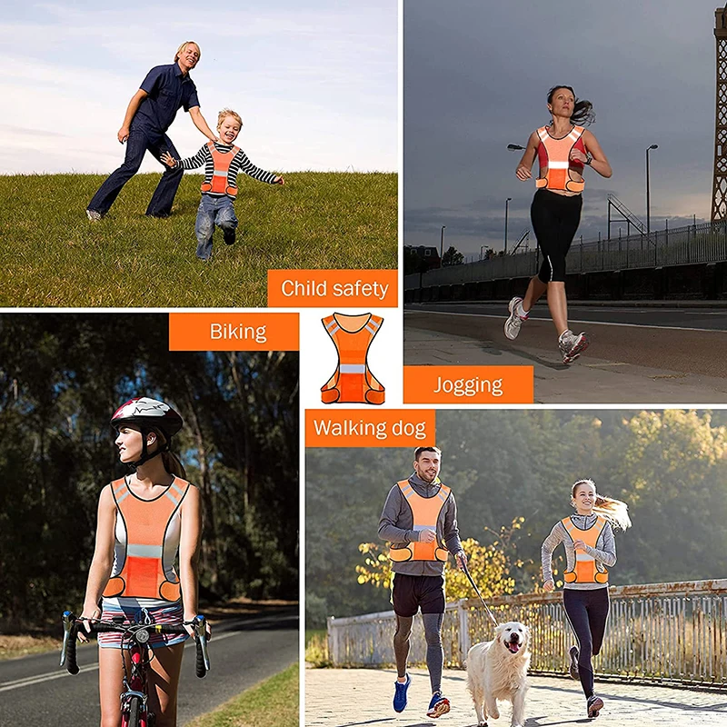 Kamizelka odblaskowa z fluores – Reflective Vest Cycling recenzja i cena