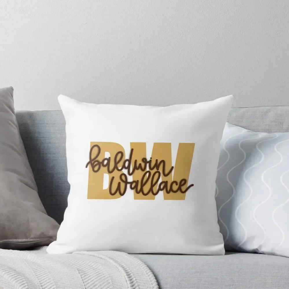 

Baldwin Wallace university logo Throw Pillow Sofa Cushions Cover Room decorating items pillow