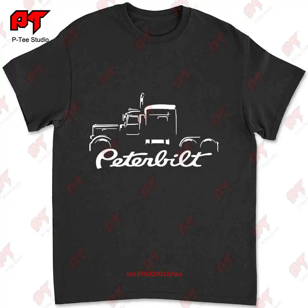 Peterbilt 389 Classic Truck Design T Shirt New CIS4