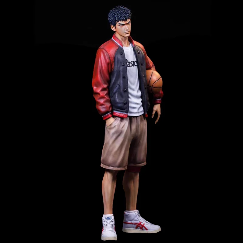 

28cm Anime SLAM DUNK Figure Hisashi Mitsui PVC Action Figure Behind The Scenes 1/6 Scale Figurine Model Doll Toy