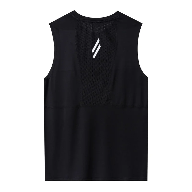 Summer Fitness Fashion Sports Tank Top Men's Breathable Fit Training Sleeveless T-shirt Quick Drying vest male Fitness Clothing