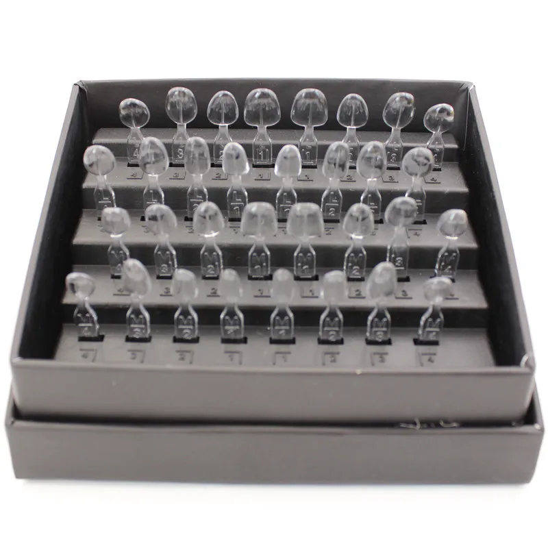 

32pcs/Set Dental Veneer Mould Kit Composite Resin Mold Light Cure Autoclave Anterior Front Teeth Mould Teeth Whitening Tools
