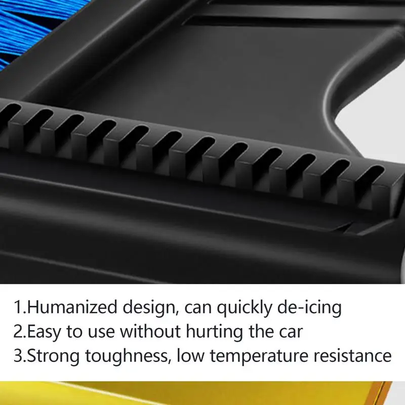 Raspador e escova do pára-brisa do carro, 2 em 1, Window Breaker, Raspador de gelo para caminhão