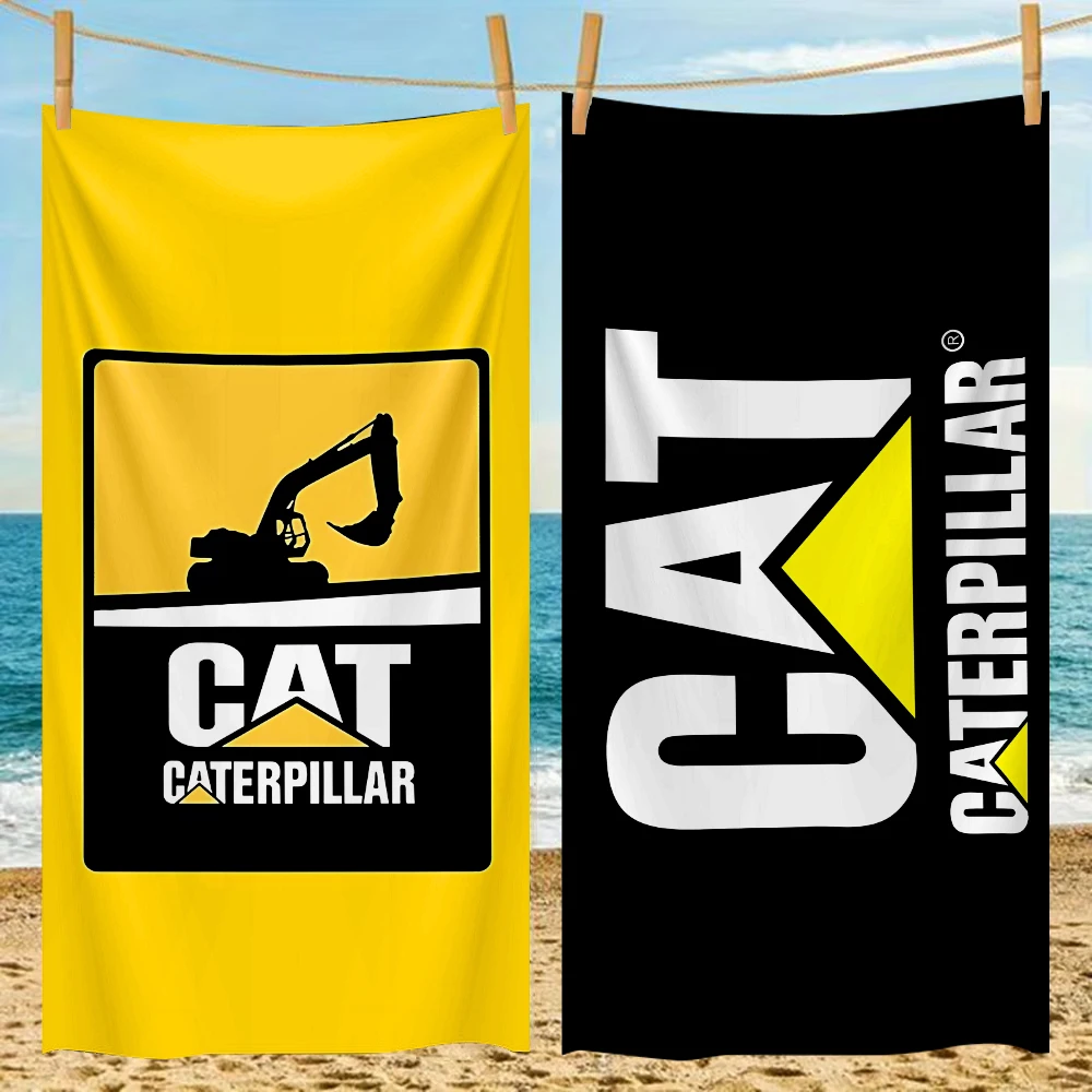 Cat C-C-Caterpillars Beach Towel Microfiber Sand Free Quick Dry Soft Sandproof Pool Towels Gift for Travel Shower