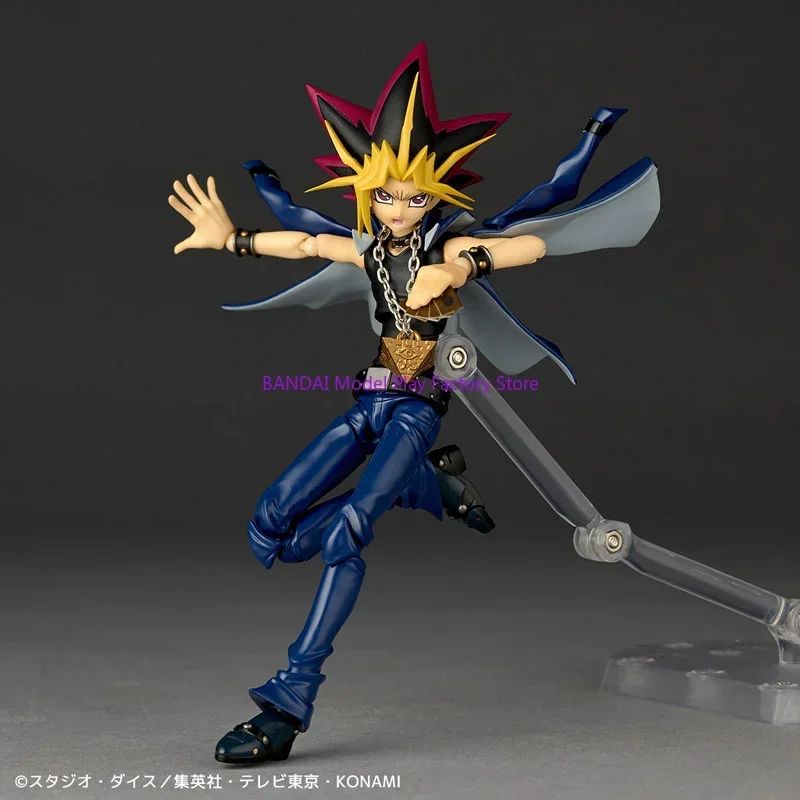 

Original Kaiyodo Revoltech Anime Yu Gi Oh Duel Monsters Yami Yugi In Stock Anime Action Collection Figures Model Toys