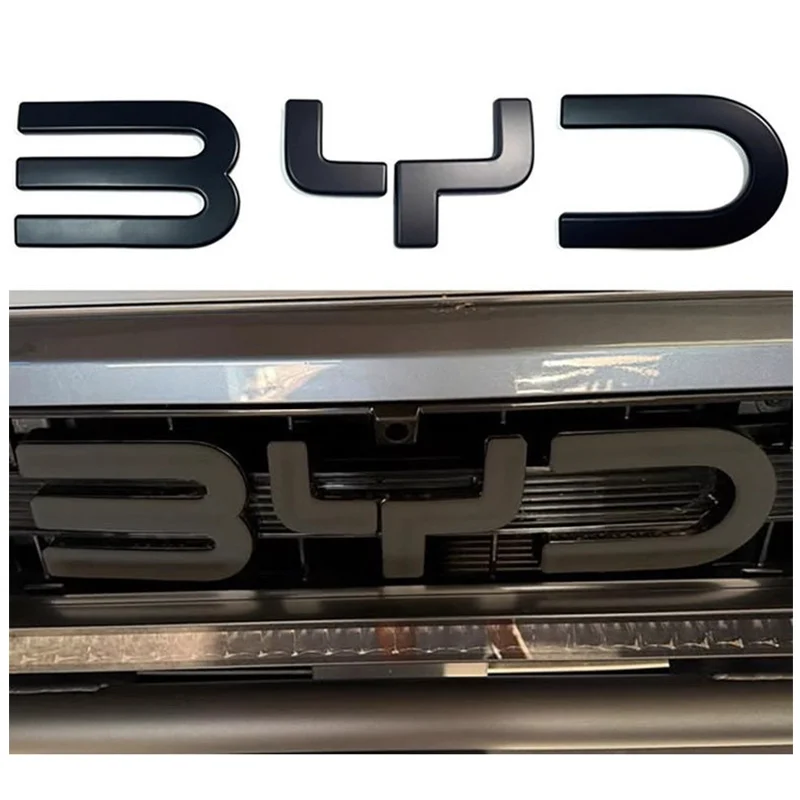 

The Black Knight Pickup Truck Logo for BYD Shark 6 Trunk Standard 3D Badge Logo Sticker Automobile Modification Supplies