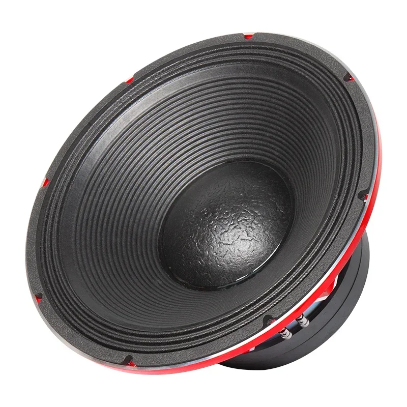 18-inch high-power 5000 watt woofer with die-cast aluminum basket for live stage performances