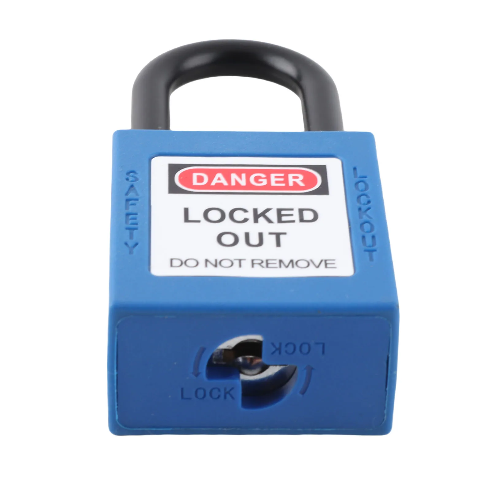 5 Sets 38mm Nylon Insulated Dustproof Safety Padlock With Keys Industrial Electrical Lockout Tagout Lock view 5