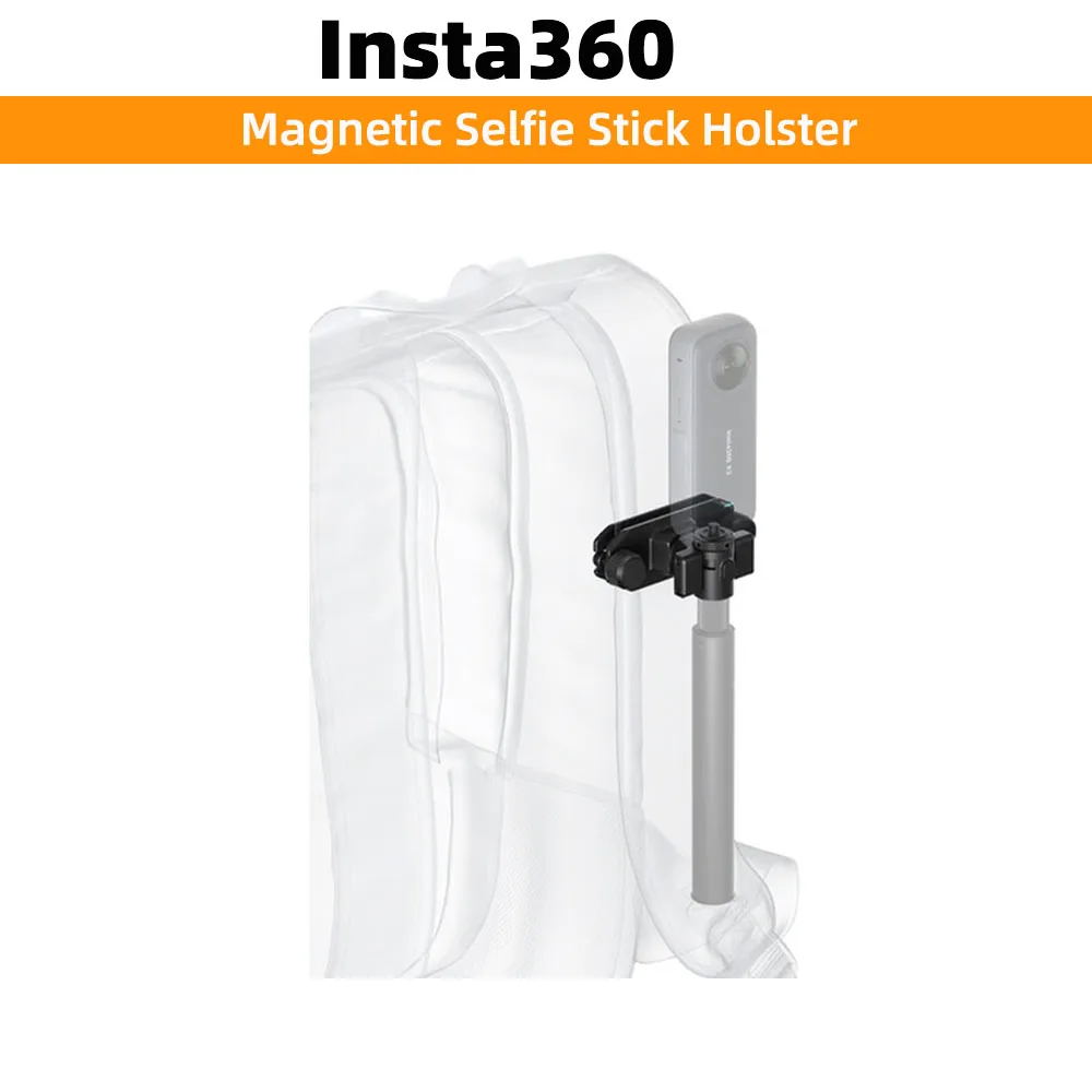 Original Insta360 Magnetic Selfie Stick Holster - Suitable for different scenarios such as hiking and diving