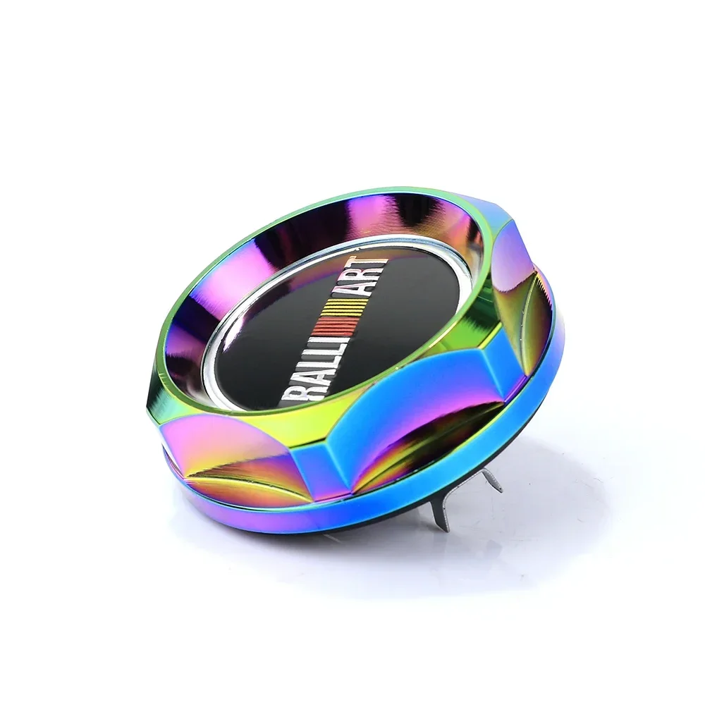 Multicolour Ralliart Aluminum Engine Oil Cap Tank Cover For Mitsubishi WLR6315