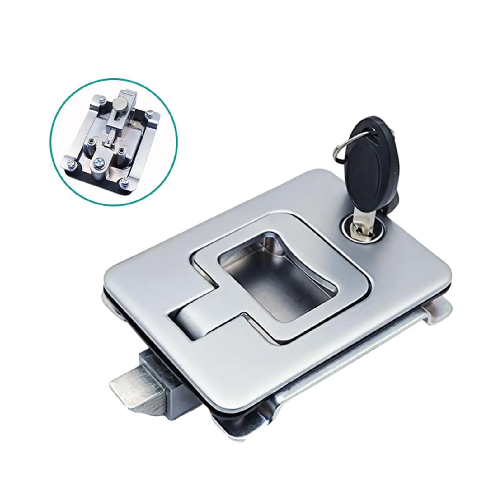 

Heavy Duty RV Cabin Door Lock Waterproof Zinc Alloy Compartment Latch for Truck Camper Trailer