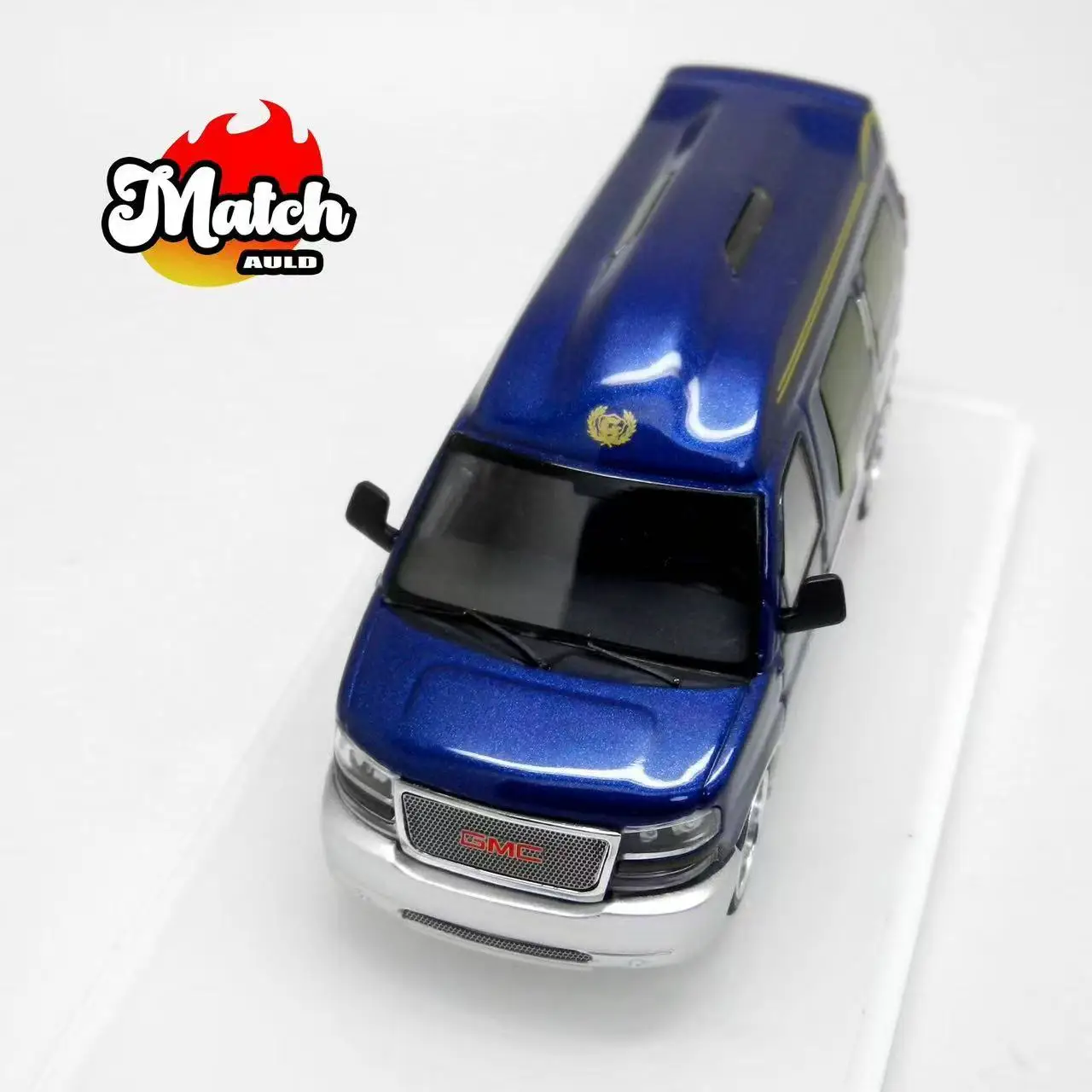 **Vorbestellung**GOC & Auld Match 1:64 GMC SAVANA Blue Travel Business RV Modellauto