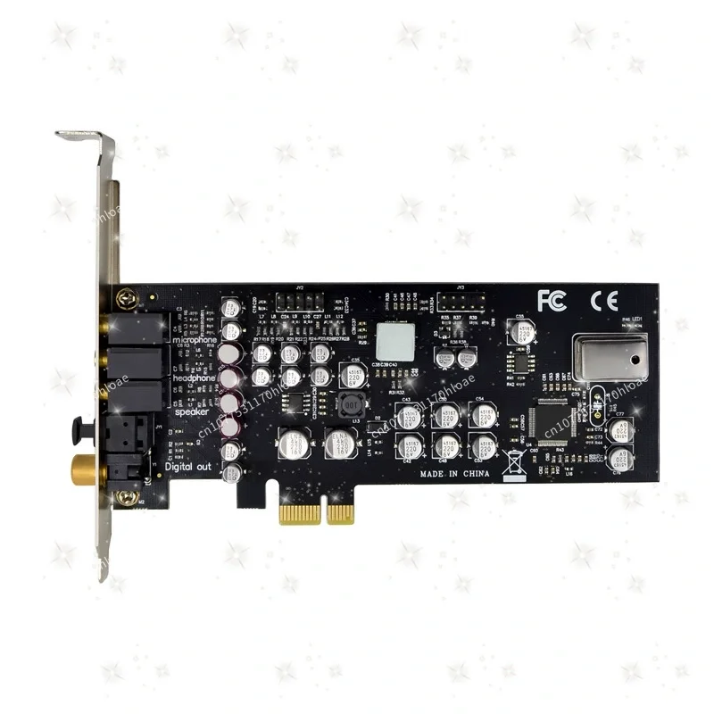 E-Sports Live Lossless DTS Sound Card Optical Fiber Coaxial PCIe x1 CM8828 7.1CH