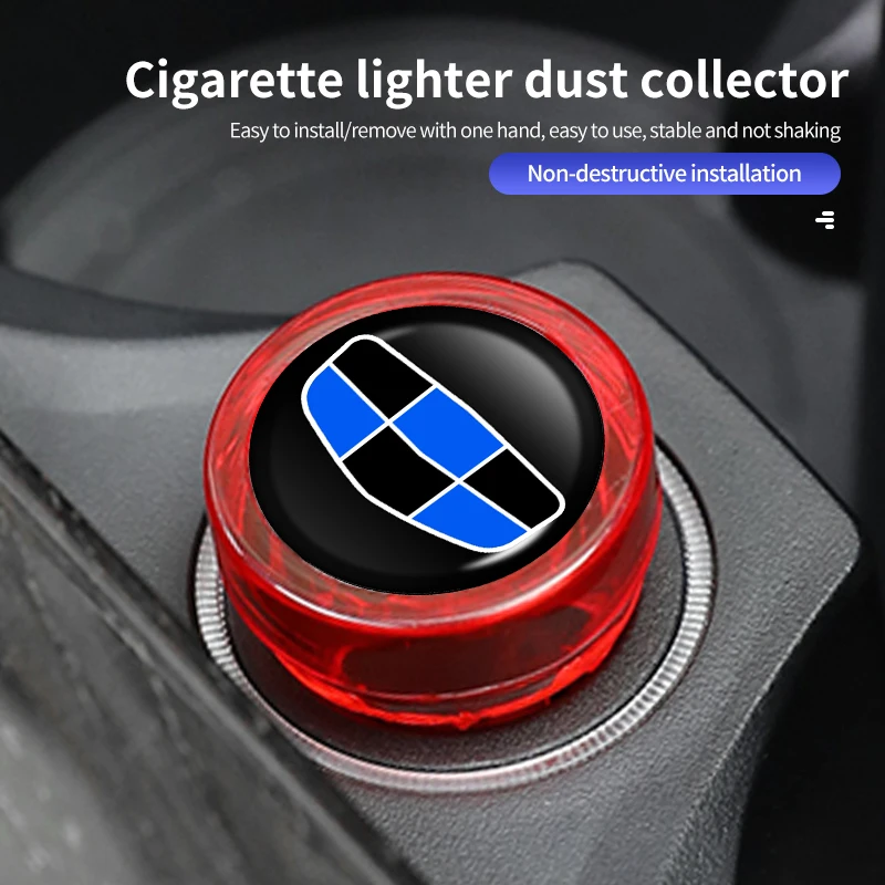 Car Lighter Plug Cover Dustproof Fire Button Decorations Cap For Geely Coolray Emgrand X6 X7 EC7 Atlas Boyue GC6 Parts EC8