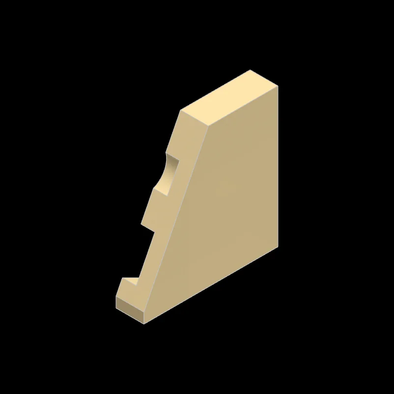 MOC 10PCS Speciale Liscio Piastrella Piatta 2x2 Sinistra Building Blocks Mattoni Kit D173B Castello Bordo Pannello Particelle Giocattoli Per Bambini Regali per bambini