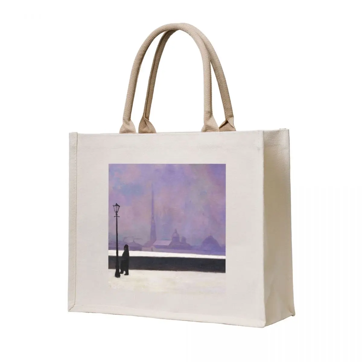 

Felix Vallotton - La Néva, Brume Légère (new color editing) Tote Bag cute tote bag shopper bag women bags woman 2025