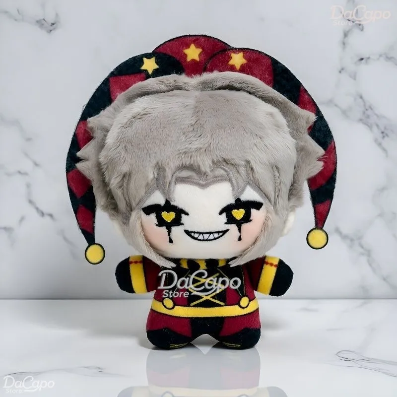 Game The Freak Circus Pierrot Harlequinnn Jester Cosplay Keychian Clown Pluush Dooll Halloween Horror Roleplay Merchandise 10cm view 2