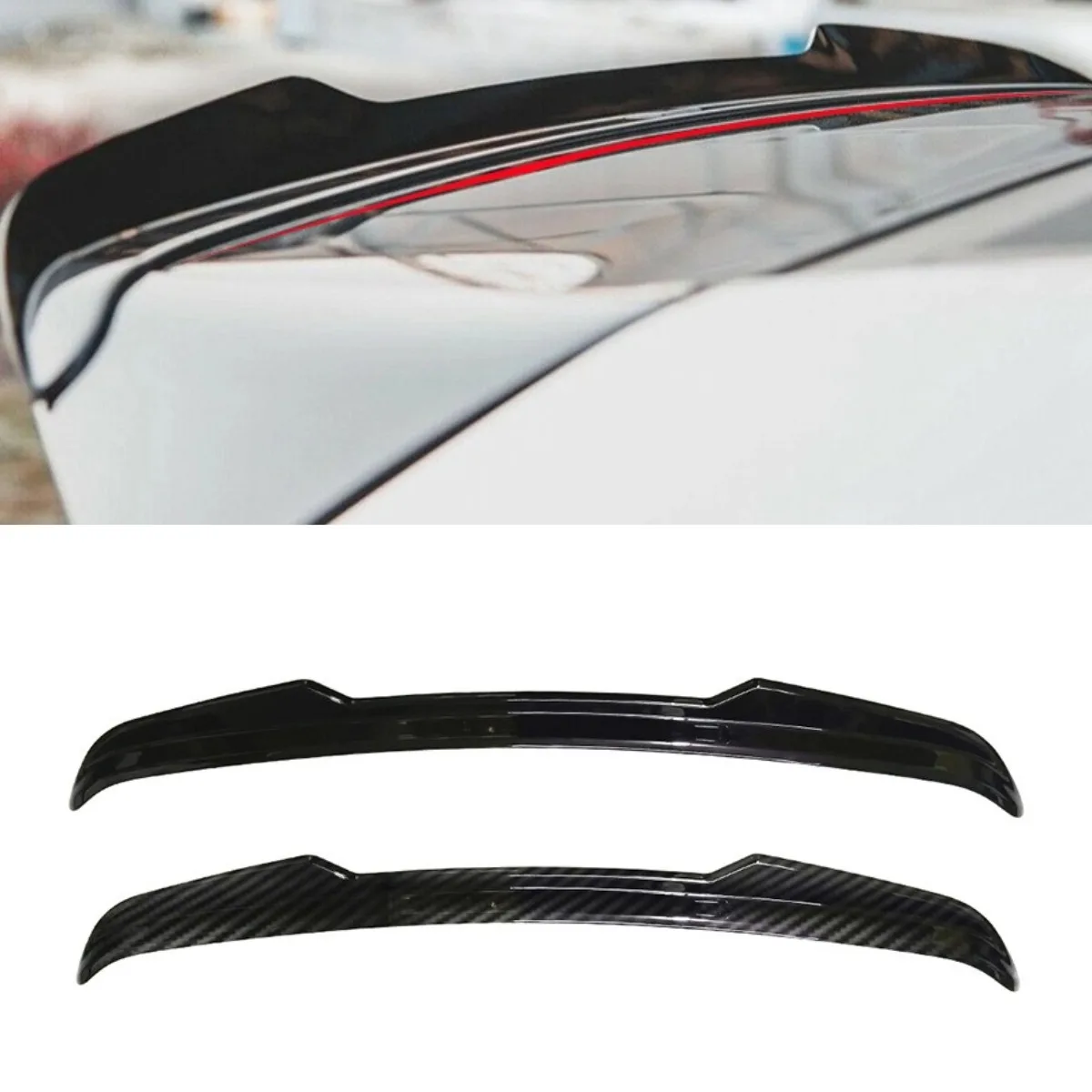 

For Toyota Yaris MK4 2020-2024 GR Style Car Rear Roof Spoiler Wing Modification Part Rear Roof Spoiler Wing Car Accessories