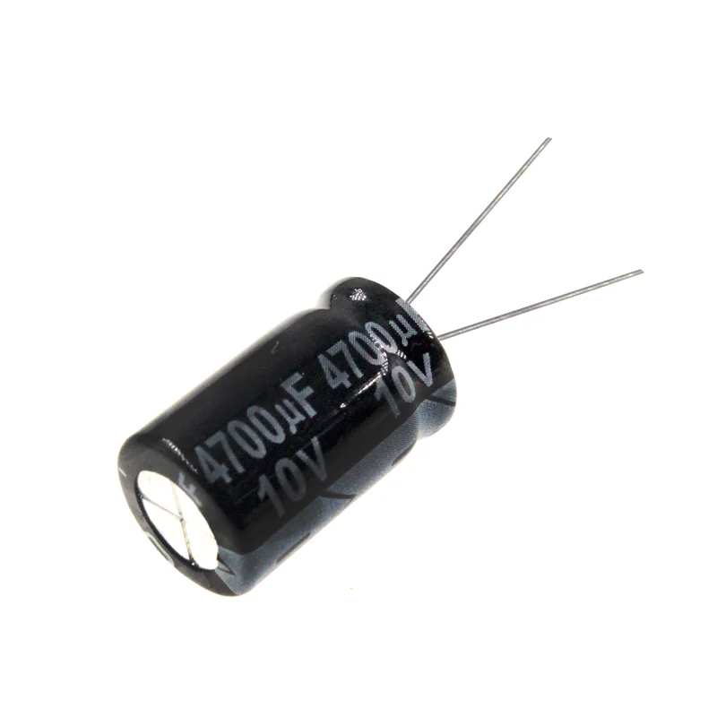 5pcs 4700uF 10V 4700MFD 10Volt 13*20mm Aluminum Electrolytic Capacitor Radial 4700mf10v 4700uf10v 10v4700mf 10v4700uf