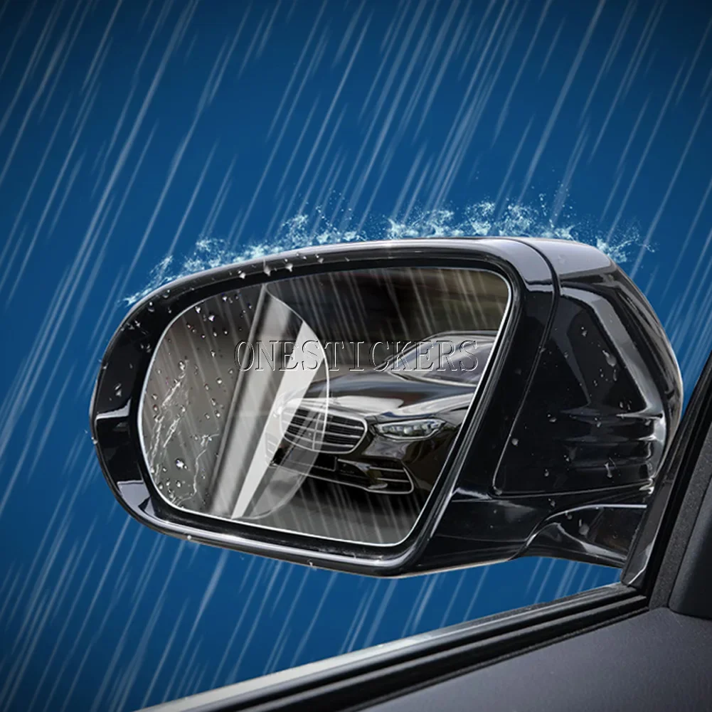لمرسيدس بنز B C E S GLC GLB GLA الفئة W247 W205 W213 W222 X253 X247 H247 سيارة مرآة الرؤية الخلفية مكافحة المطر الضباب فيلم مقاوم للماء