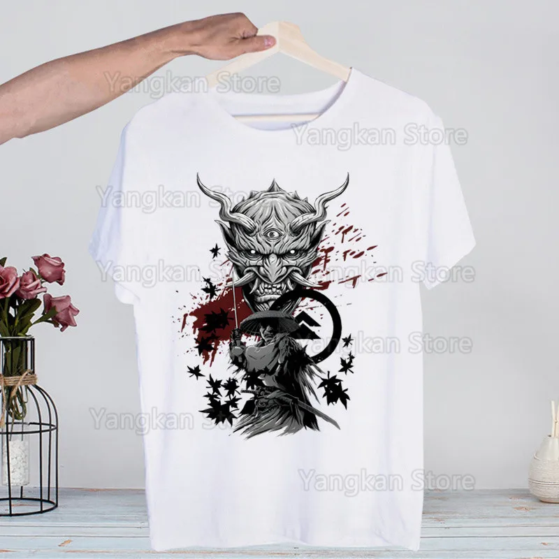 

Ghost of Yotei Хип-хоп Уличная футболка с принтом Harajuku Футболки с коротким рукавом Модная повседневная футболка Топы Футболки