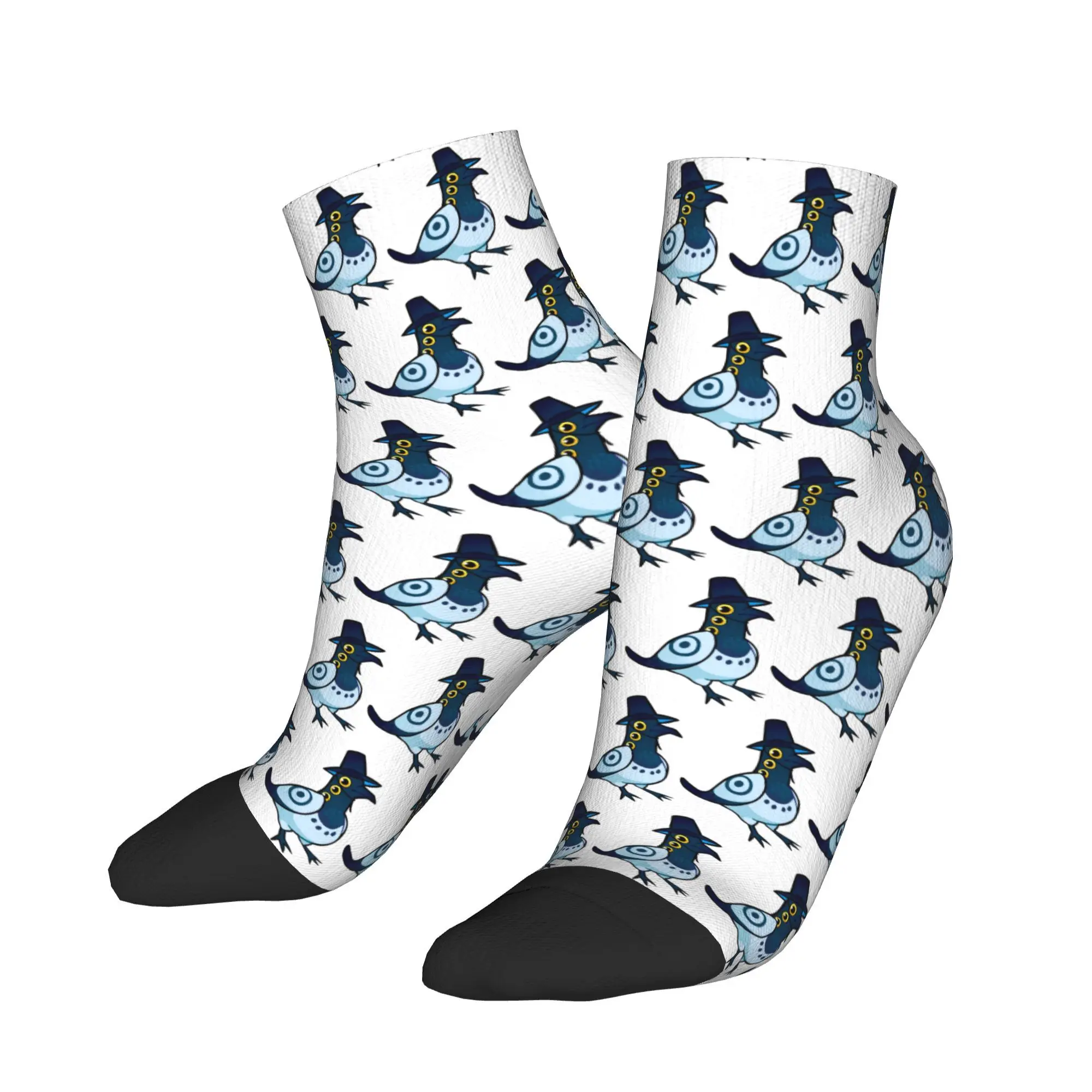 

Носки до щиколотки Bird Kpop Demon Hunters для женщин и мужчин, удобные новинки, летние спортивные носки для бега, антибактериальные носки с графическим рисунком, подарок
