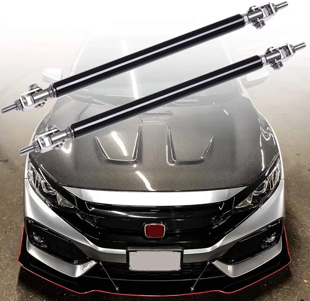 

Universal car Accessories 15cm Black front/rear Bumpers Splitter Rod Strut Tie Bar Support Rod Bumper Lip Diffuser Air Dam