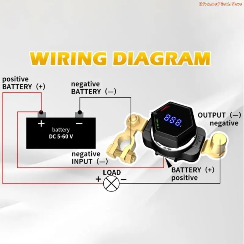 أنظمة المراقبة، شاحنات السيارات، معدات البناء، مفاتيح فصل البطارية W91B