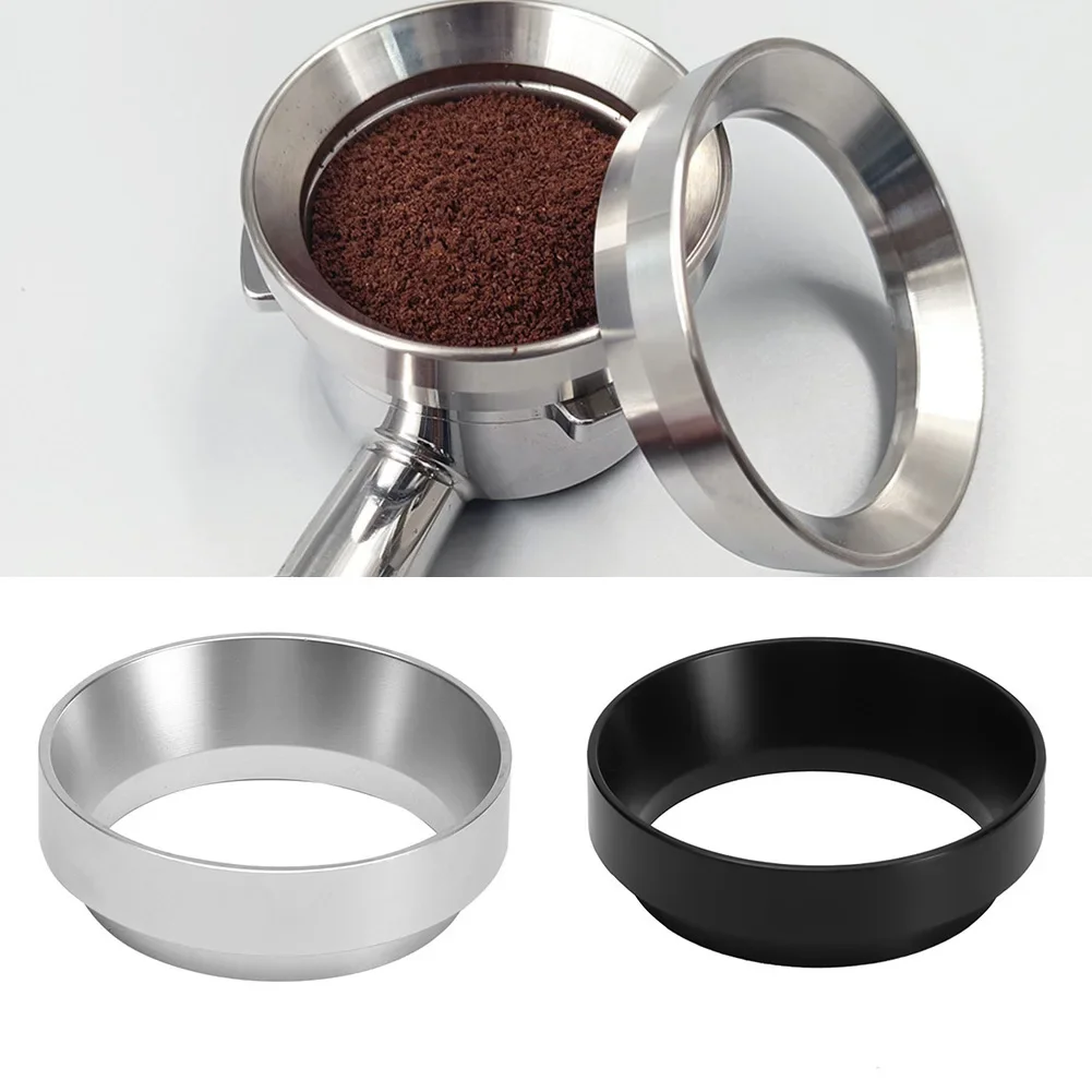 Accesorios para Espresso, manipulación de 49MM para café, cesta de suelo, filtro de preparación, anillo dosificador de aluminio, 1 ud.