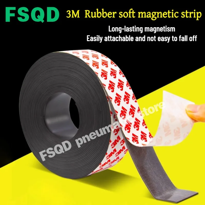 

Двусторонняя клейкая магнитная лента 3M, учебная магнитная лента для использования в классе, резиновая магнитная наклейка