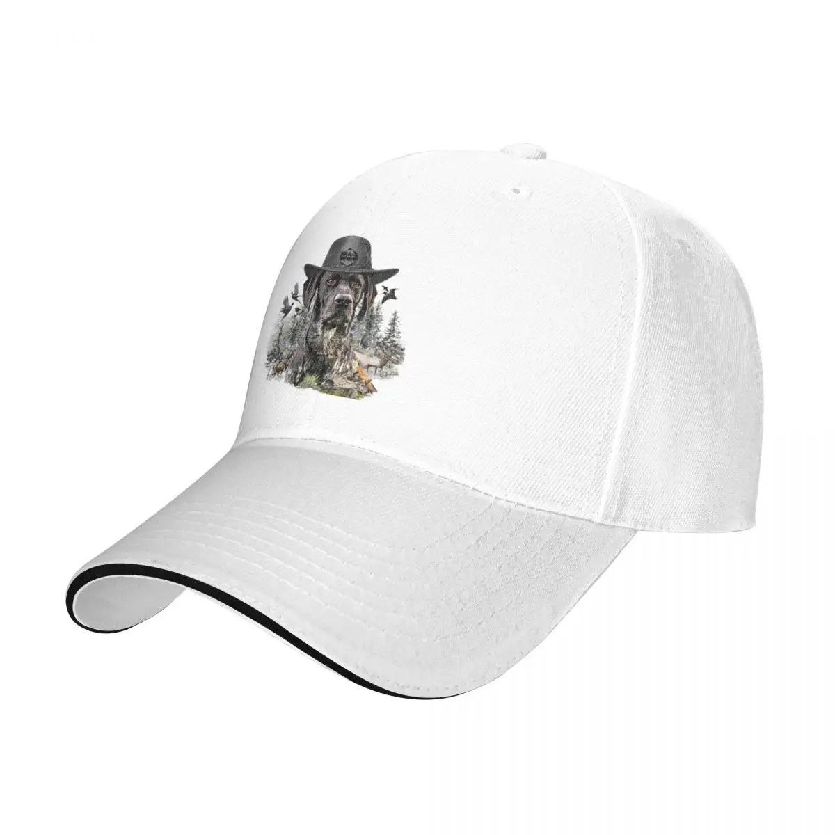 

Best Hunting Dogs (GSP) Baseball Cap Visor Kids Hat Men's Baseball Women's