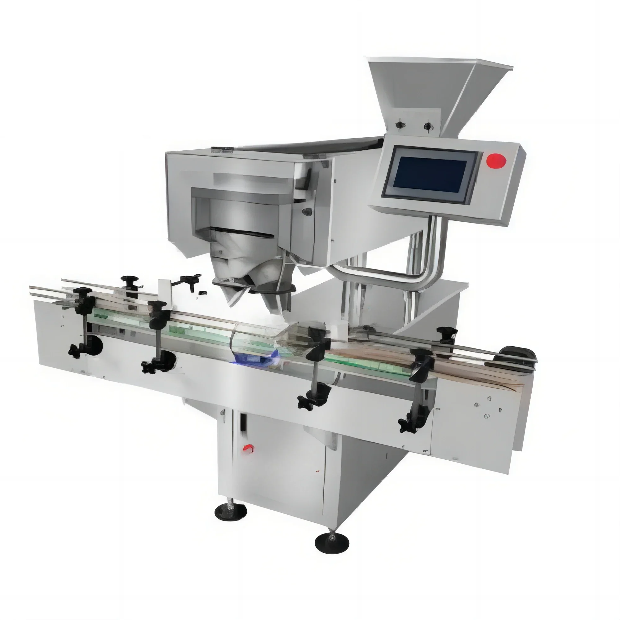A Automatic counting and bottles candy  counting machine tablet and pills filling line