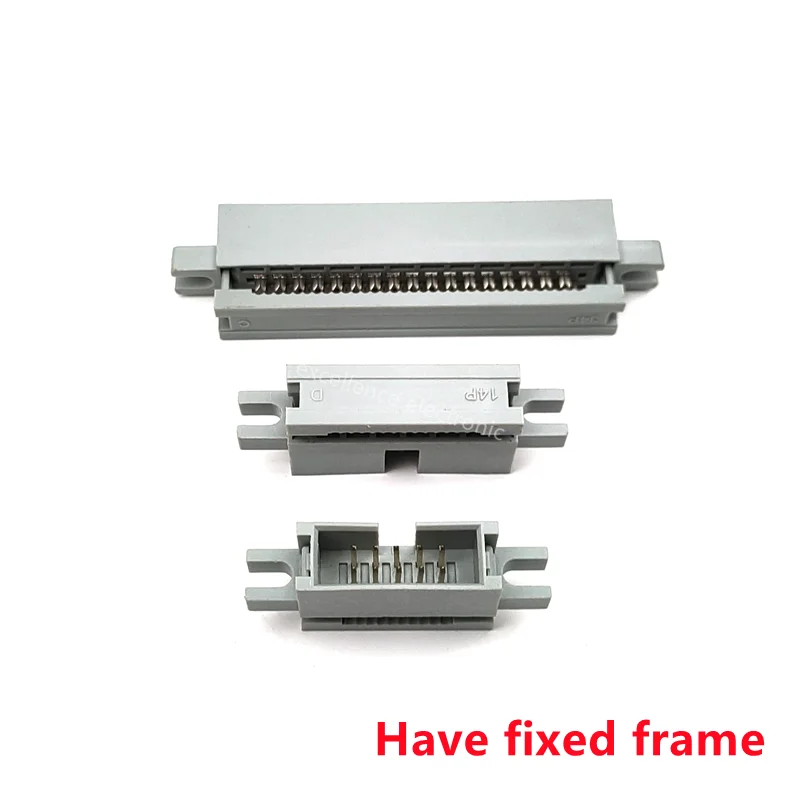 5pcs 2.54MM IDC Type Box Header Male Headers 10/14/16/18/20/30/34/40/50 PIN Connector for 1.27mm Pitch Flat Cable