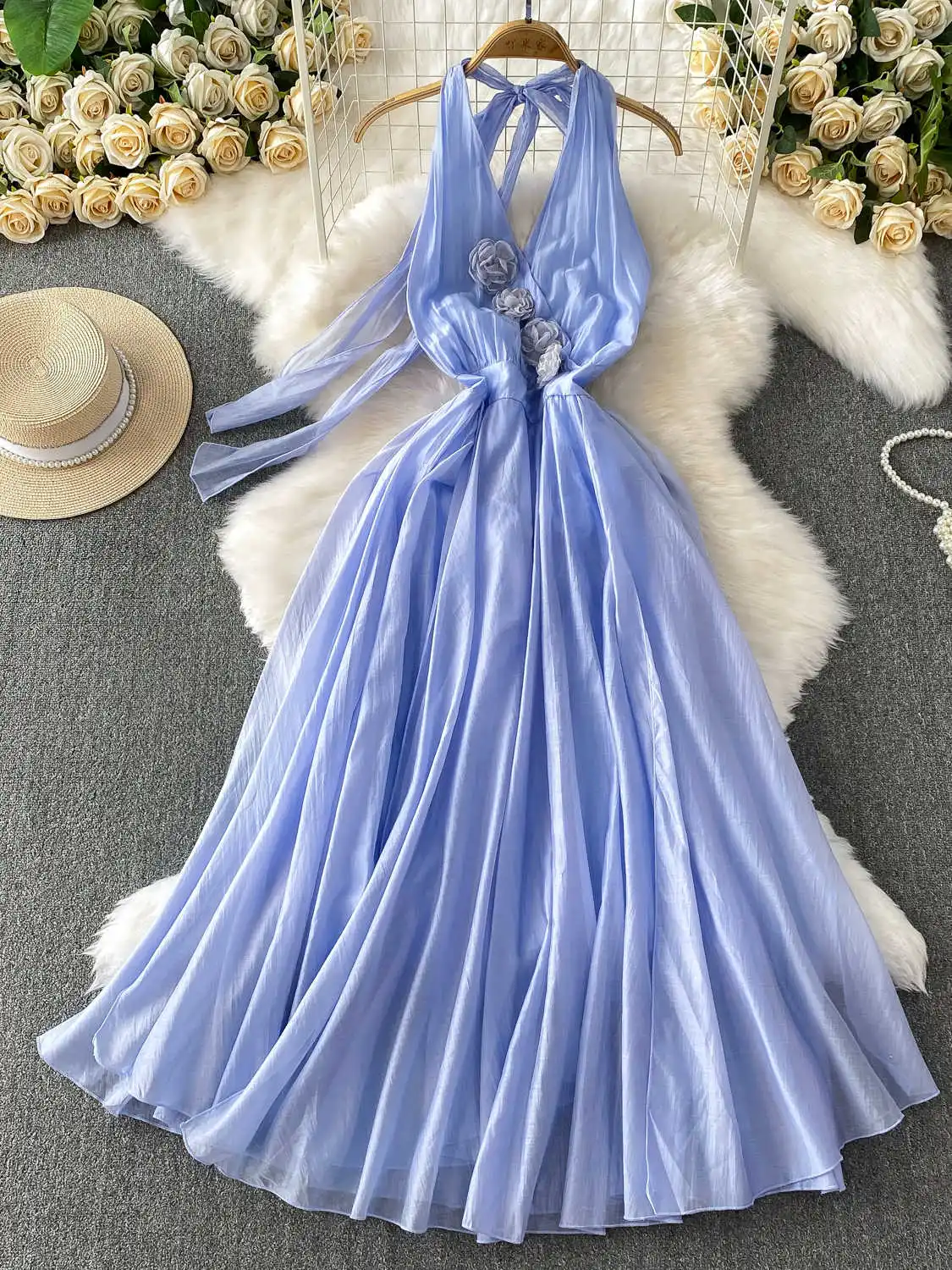 navy blue dress for baby girl Why This Light Blue A-Line Dress Is the Truest Throwback to 2000s Clothes  for Women