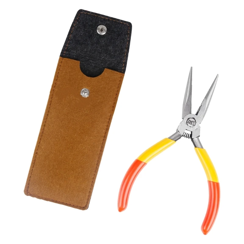 Pince à nez aiguille précision 4,5 pouces, outil manuel simple pour les amateurs réparation