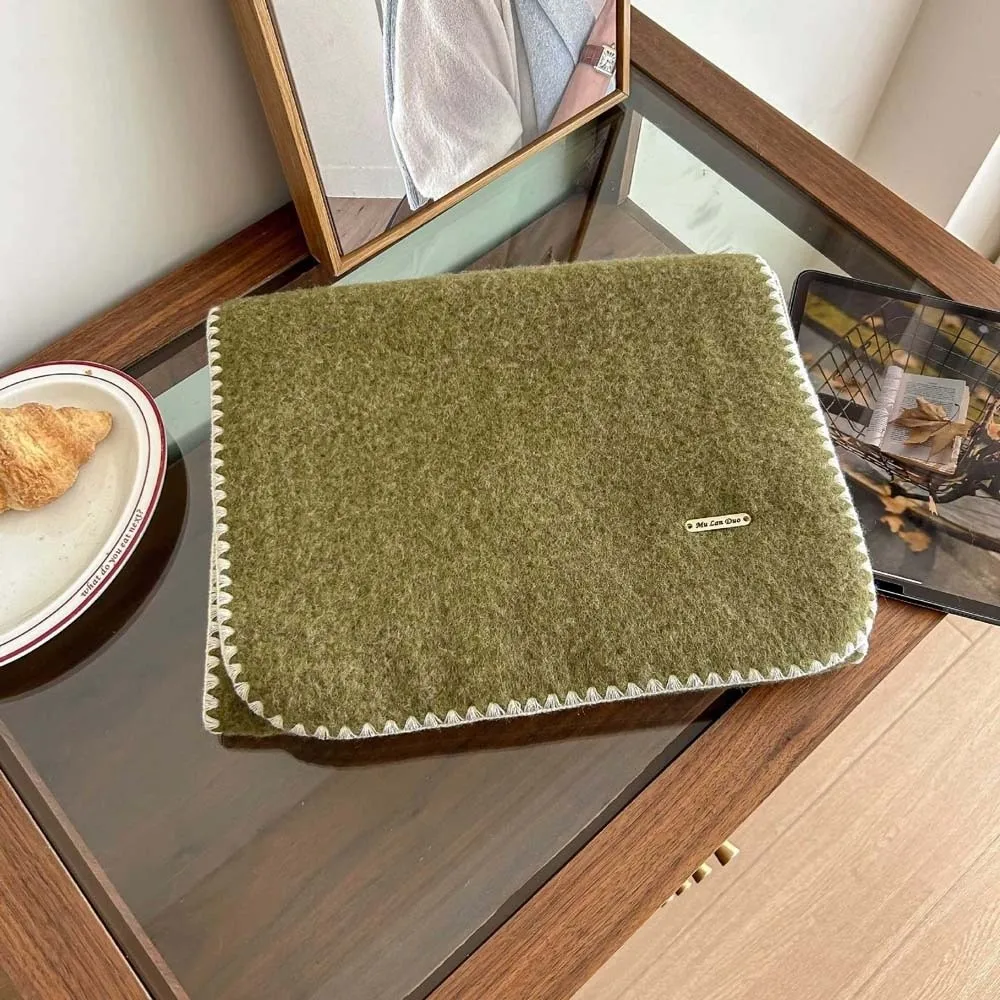 

Зимний шарф из полиэстера с замком, однотонный классический длинный утолщенный шейный платок, морозостойкий женский теплый шарф во французском стиле для мужчин