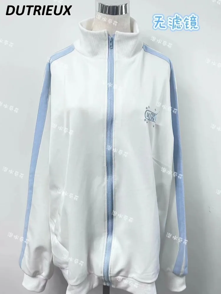New harajuku Japanese Style Lady Casual Jacket Fashion Long Sleeve Hoodies Femme Spring Autumn Loose Sweatshirts for Women